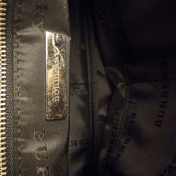 Burberry Grey Plaid Canvas Tote Bag w/ COA - Picture 15 of 15